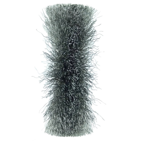 Weiler 3" Dia Crimped Wire Wheel, .006" Steel Fill, 5/8" Arbor Hole - 15637