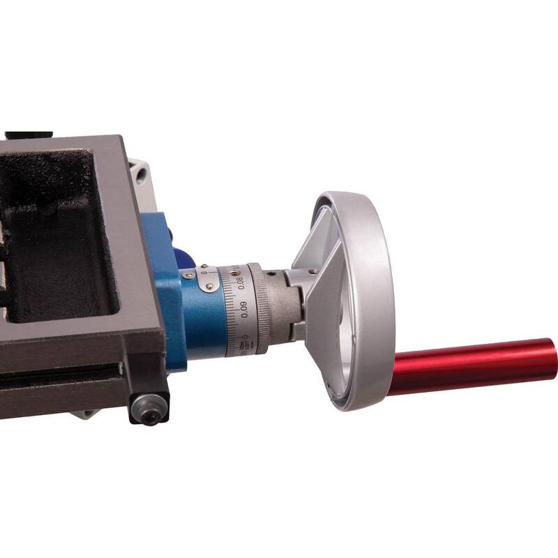 Prensa de taladro de engranaje de velocidad variable de 21 pulgadas con capacidad de mandril de 5/8 pulgadas y mesa deslizante transversal - SB1116 de Grizzly Industrial