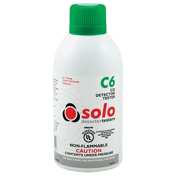 Sdi Carbon Monoxide Detector Tester, CO Detector, Fast Test and Reset Time, 50 Degrees to 95 Degrees F - SOLOC6