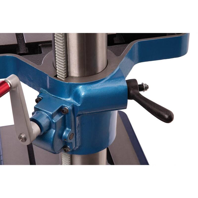 Prensa de taladro de velocidad variable de 21 pulgadas con capacidad de chuck de 5/8 pulgadas - SB1115 de Grizzly Industrial