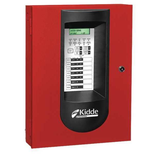 Kidde Alarm Control Panel, 2 AWG Class B Circuit Input (5), 2 AWG Class B Circuit Output (2), Steel - FX-5R