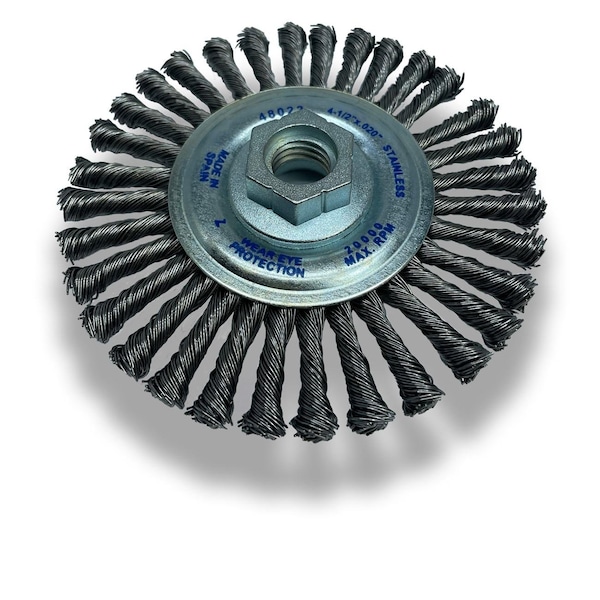 All-Pro 6 in. Stringer Bead Wheel, 50 Knots, .020 in. Steel, Clamshell - SB-43132P