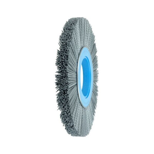 Weiler 10" Crimped Filament Nylox Wheel, .040/120SC Fill, 3-1/4" Arbor Hole - 83440