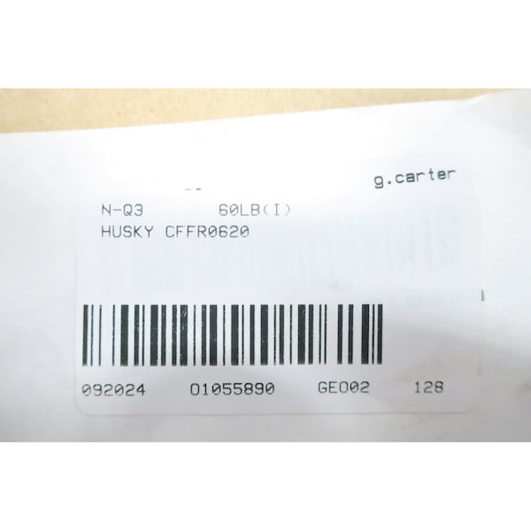 Husky FLAME RETARDANT POLYETHLENE SHEETING 20FT X 100FT FIRE SAFETY PART & ACCESSORY - CFFR0620