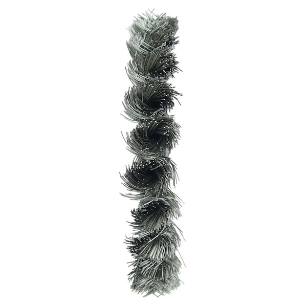 Weiler 4" Standard Twist Knot Wire Wheel, .0118" Fill, 1/2"-3/8" Arbor Hole - 8284