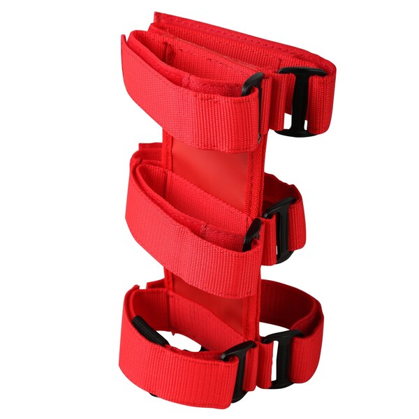 Rugged Ridge 55-16 WRANGLER HOLDER RED FIRE EXTINGUISHER SPORT BAR - 13305.2