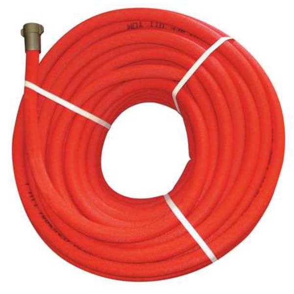 Armored Reel Booster Fire Hose, Single Jacket, 200 ft L - G541ARMRE200N
