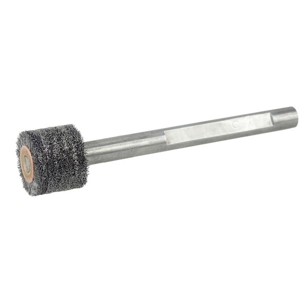 Weiler Bore-Rx 7/8"Dia.  Brush Deburring .006" Crimped Steel Fill, 3/8" Stem - 17205