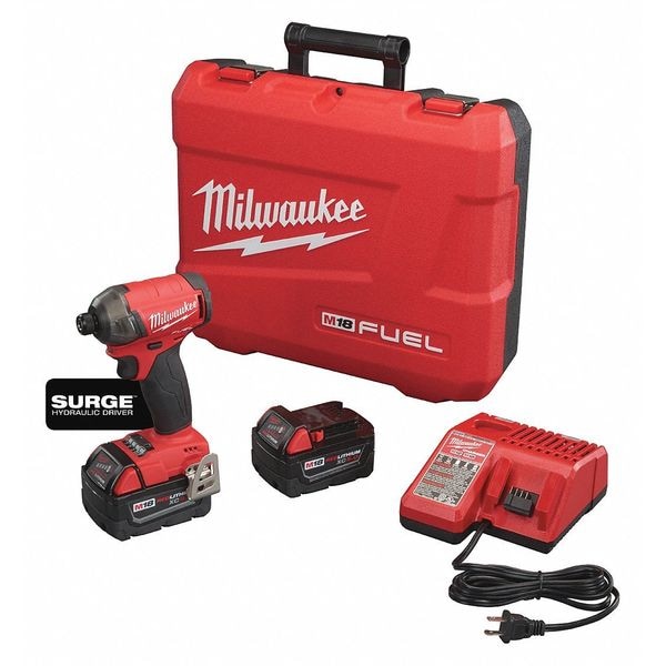 Milwaukee Tool M18 FUEL SURGE 1/4" Hex Hydraulic Driver Kit - 2760-22