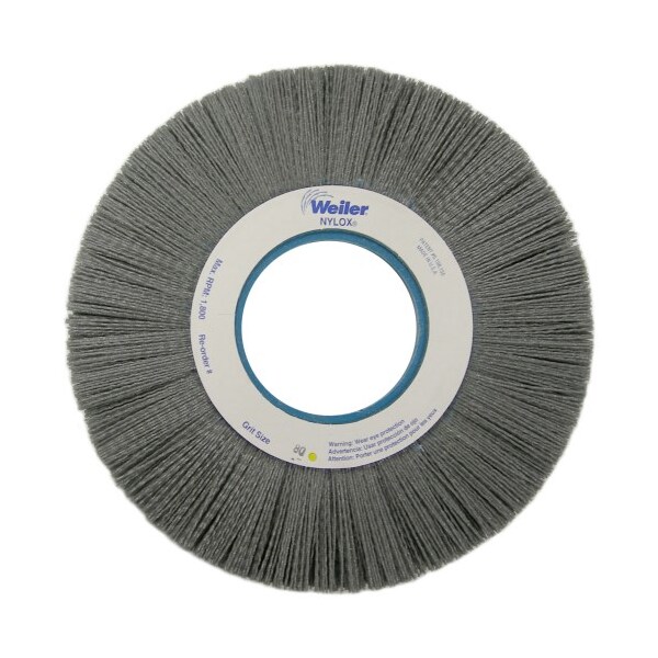 Weiler 10" Crimped Filament Nylox Wheel, .040/80SC Fill, 5-1/4" Arbor Hole - 83550
