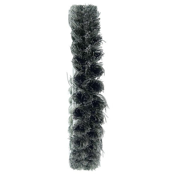 Weiler 8" Standard Twist Knot Wire Wheel .016" Steel Fill 2" Arbor Hole - 9430