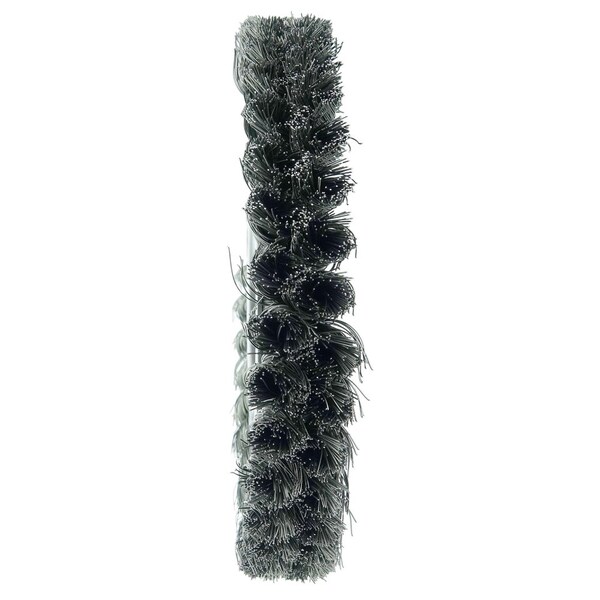 Weiler 8" Standard Twist Knot Wire Wheel .016" Steel Fill 2" Arbor Hole - 9430