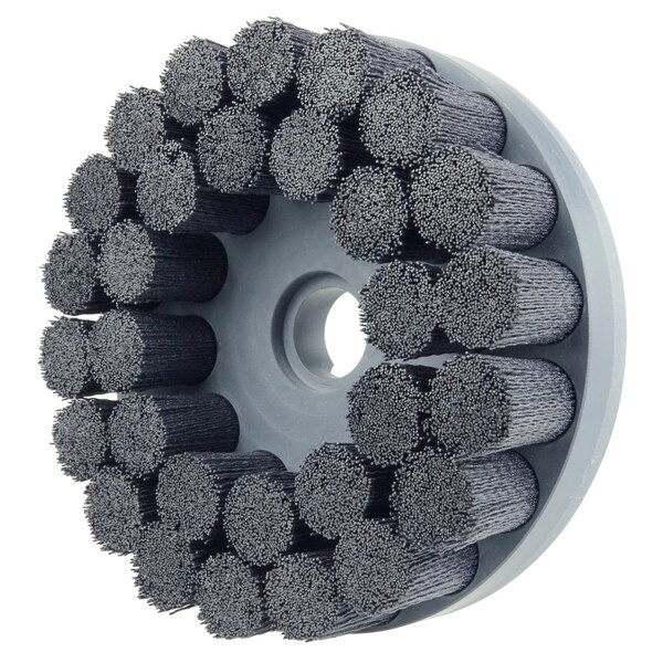 Weiler Burr-Rx 8" Shell-Mill Holder Disc Brush .043/120CG Crimped Fill - 86142