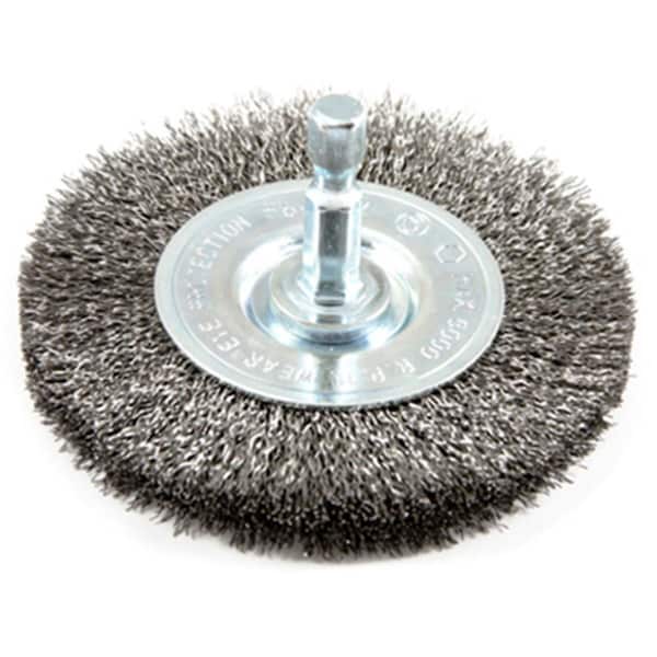 Totalturf 72736 Stem Mounted Fine Crimped Wire Wheel - TO878600