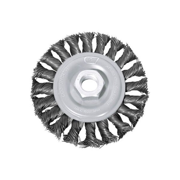 Century Drill & Tool Century Drill 76049 Angle Grinder Wire Wheel 4" Dia. Steel Knot - 76049