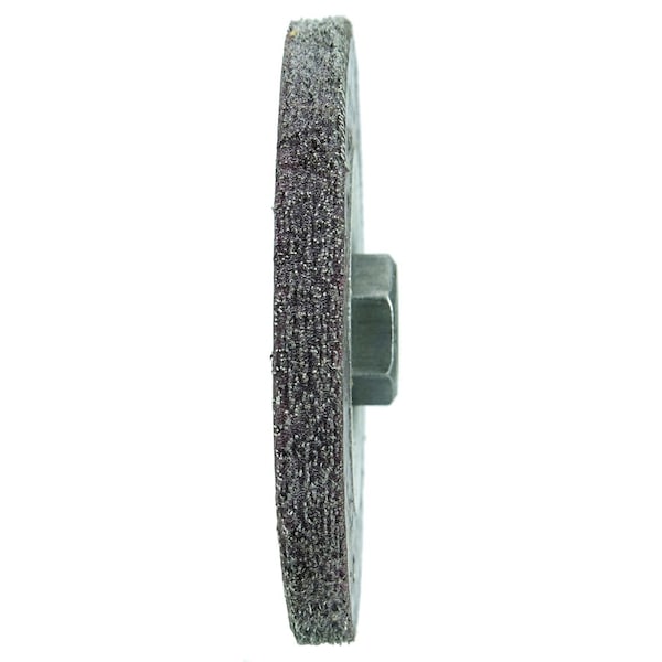 Weiler 4" Polyflex Face Wheel, Encapsulated, .014" Steel Fill, 5/8"-11 UNC - 35416