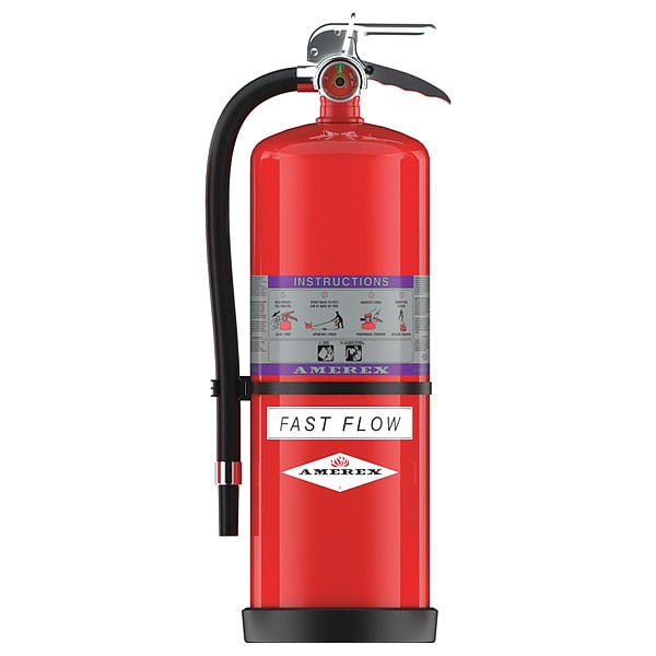 Amerex Fire Extinguisher, 20 lb Capacity, Class BC , UL Rating20B:C , Potassium Bicarbonate - 795