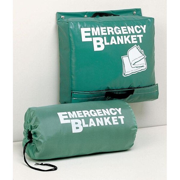 Zoro Select Emergency Blanket, Gray, 70 In. x 82 In. - 8A885