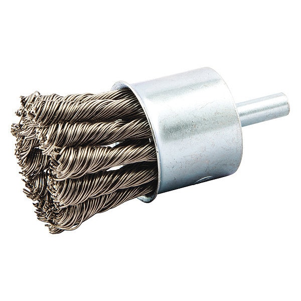 Zoro Select Knot Wire End Brush, Shank Size 1/4" - 66252839119