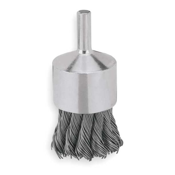 Dewalt 1" x 1/4" HP .020 Carbon Knot Wire End Brush - DW4902