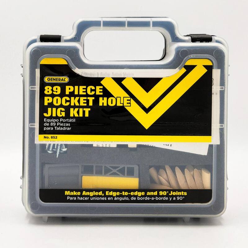 Herramienta de bolsillo para cortes para espigar con tornillos y clavijas (89 piezas) con estuche - 852