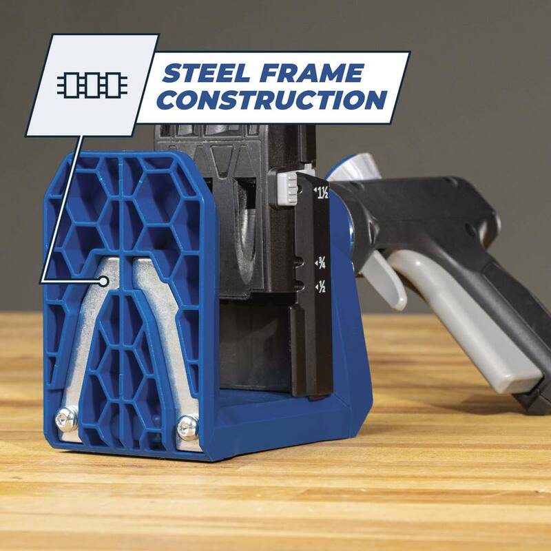 Kit de iniciación Kreg Pocket-Hole Jig 520PRO con Kit Inicial de Tornillos PH - KPHJ520PRO-21H