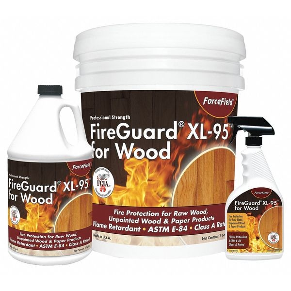 Fireguard Flame Retardant Coating, Wood, 1 gal. - C FG-XL95 G01E