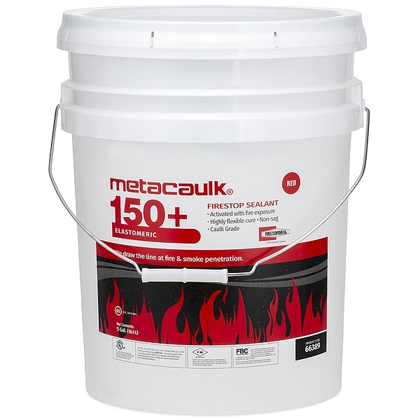 Metacaulk Fire Barrier Sealant, Pail, 5 gal. - 66389