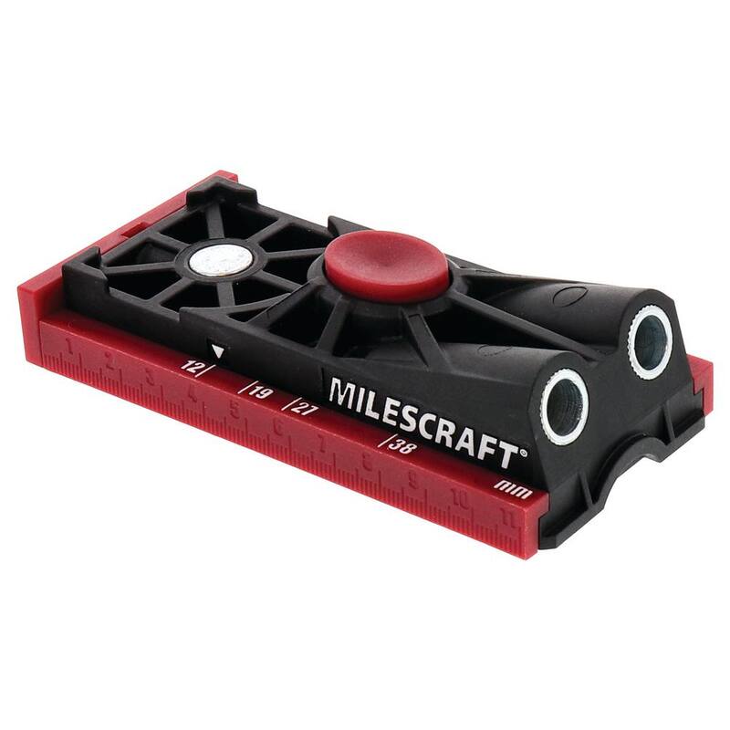 Kit completo de plantilla de agujero de bolsillo Milescraft PocketJig200 - Doble barril - 1325