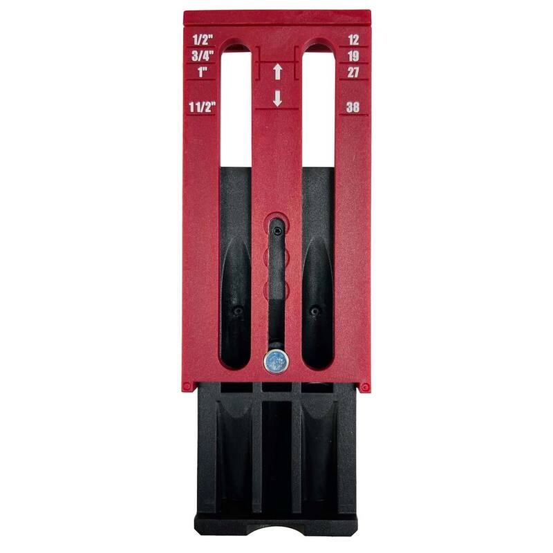 Kit completo de plantilla de agujero de bolsillo Milescraft PocketJig200 - Doble barril - 1325