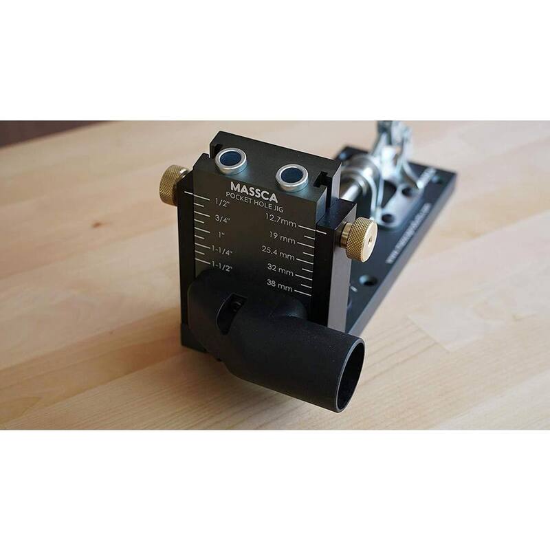 Sistema de plantilla de orificio de bolsillo de aluminio Massca M1 - X0023P7LVR