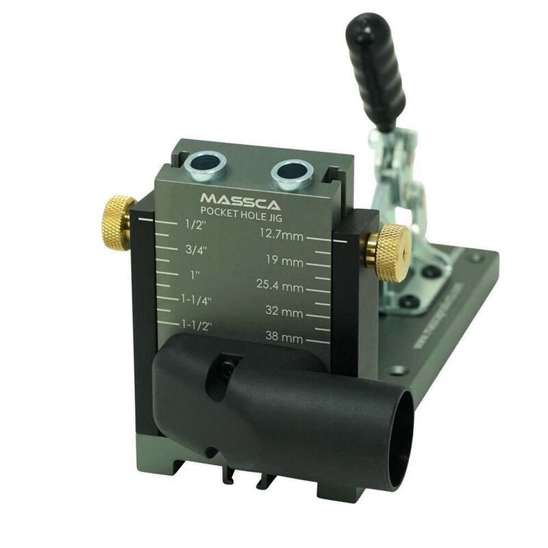 Sistema de plantilla de orificio de bolsillo de aluminio Massca M1 - X0023P7LVR