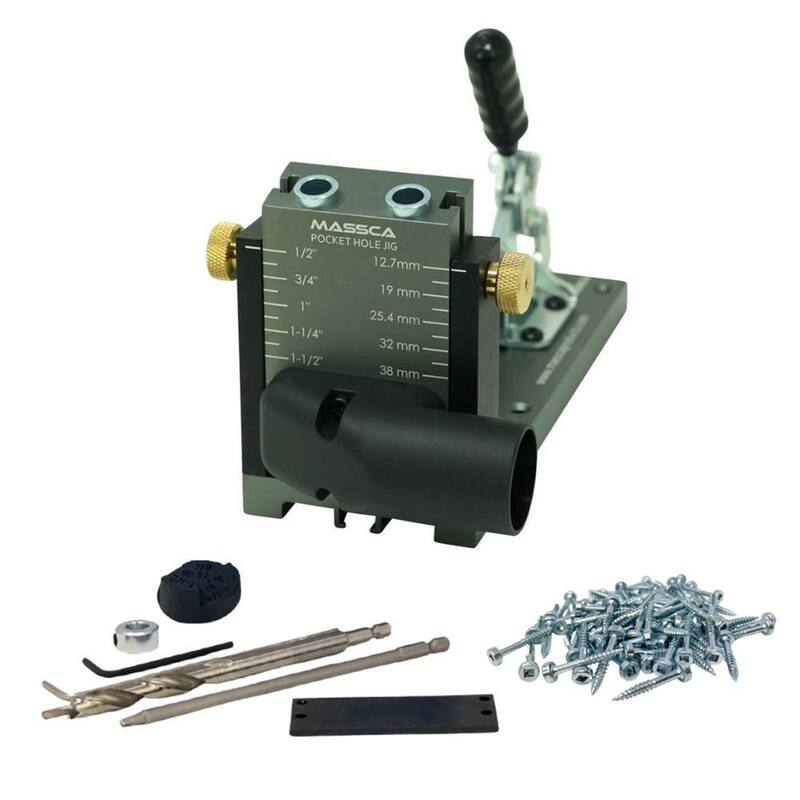 Sistema de plantilla de orificio de bolsillo de aluminio Massca M1 - X0023P7LVR