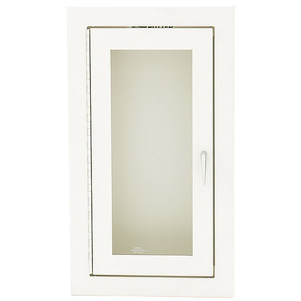 Alta Fire Extinguisher Cabinet, Semi Recessed, 26 3/4 in Height, 10 lb - 7062-A