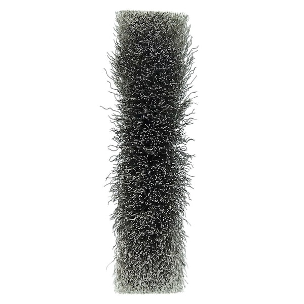 Weiler 6" Medium Face Crimped , .0118" Stainless Steel Fill, 2" Arbor Hole - 6450
