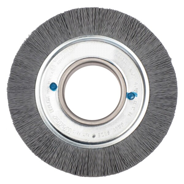Weiler 6" Crimped Filament Nylox Wheel .040/80SC Fill 2" Arbor Hole - 83050