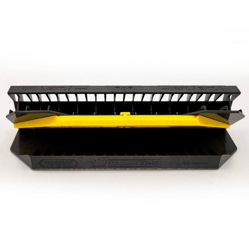 Herramienta de corte de molduras de corona profesional de General Tools para sierras de inglete, radiales y de mesa - 881