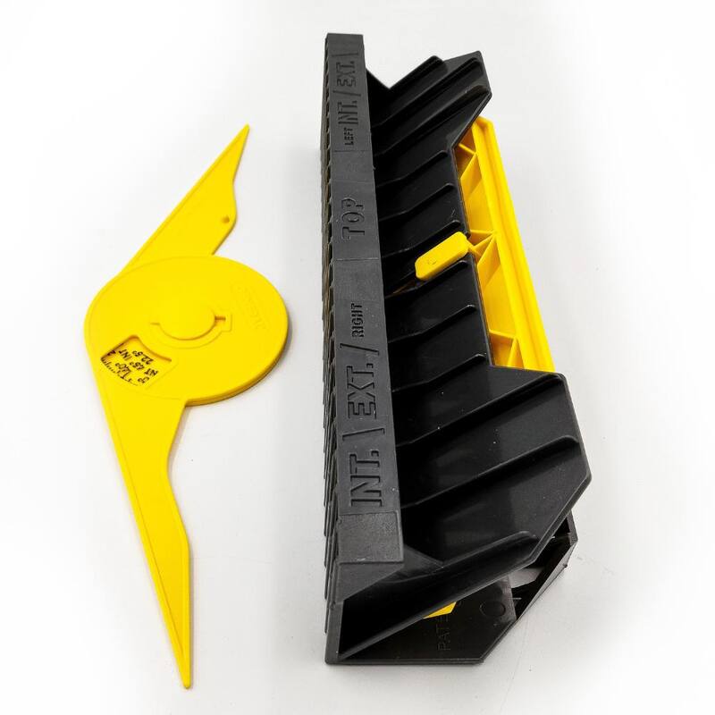 Herramienta de corte de molduras de corona profesional de General Tools para sierras de inglete, radiales y de mesa - 881