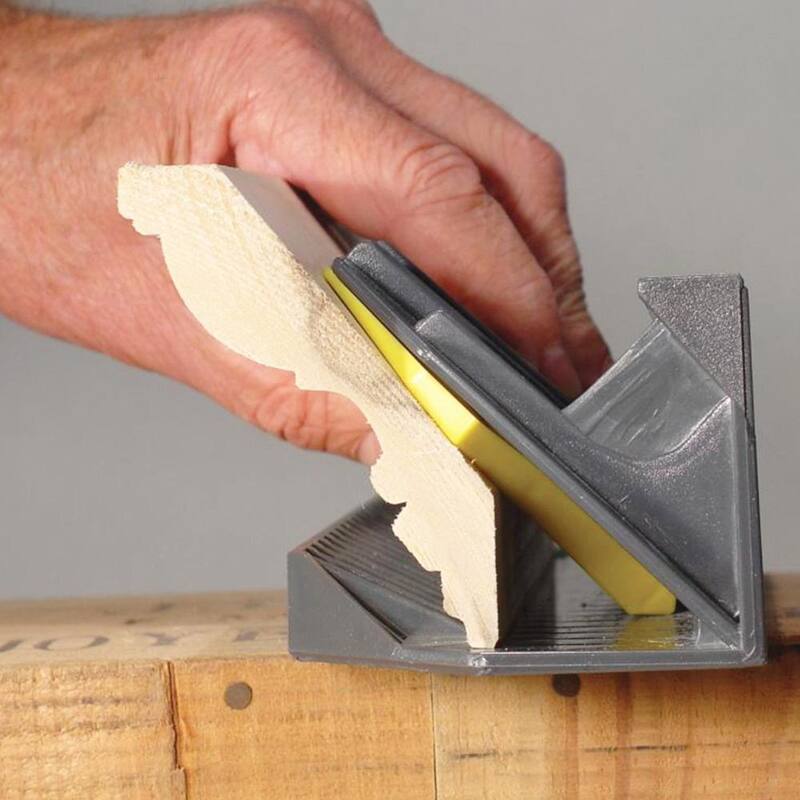 Herramienta de corte de molduras de corona profesional de General Tools para sierras de inglete, radiales y de mesa - 881