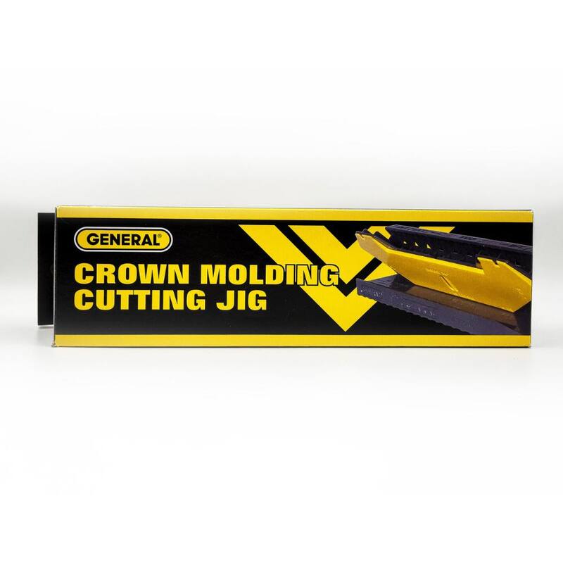 Herramienta de corte de molduras de corona profesional de General Tools para sierras de inglete, radiales y de mesa - 881