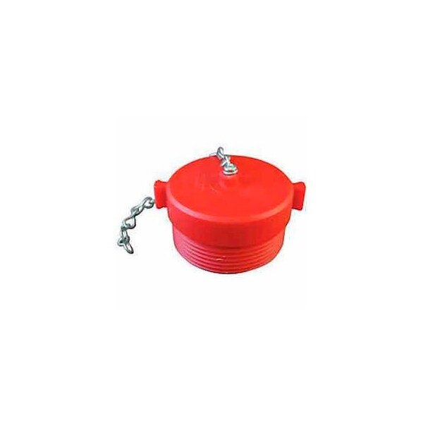 Moon American Fire Hose Red Hose Plug - 1-1/2 In. NH - Plastic - 663-152