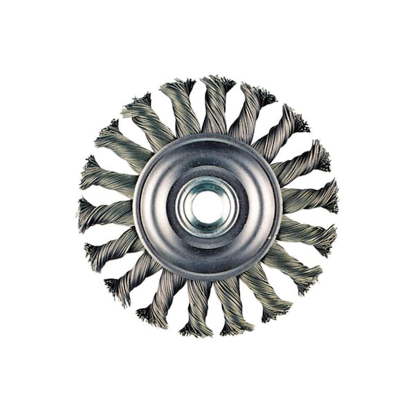 Metabo Wire Wheel 5" x 3/16" Stringer Bead .020 SS 5/8-11 - 655232005