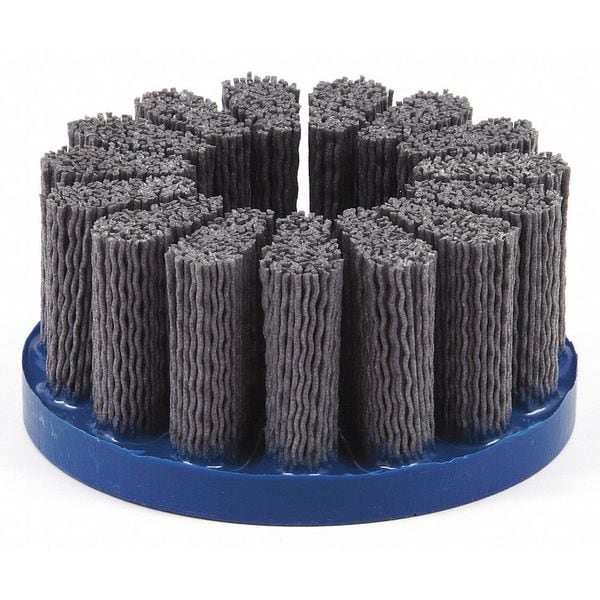 Tanis Brush Brush, Abrasive, Nyl, 8", .022" dia., 120G, SC - 30455