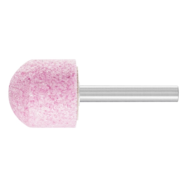 Nylox Burr-Rx Wheel Brush, Narrow Face, 4 in Brush Dia, 1/2 in Face W, 5/8-11 Arbor Hole, Crimped/Round Fi - 31111