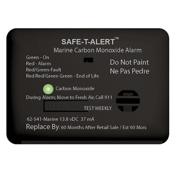 Safe-T-Alert 62 Series Carbon Monoxide Alarm - 12V - 62-541-Marine - S - 62-541-MARINE-BL