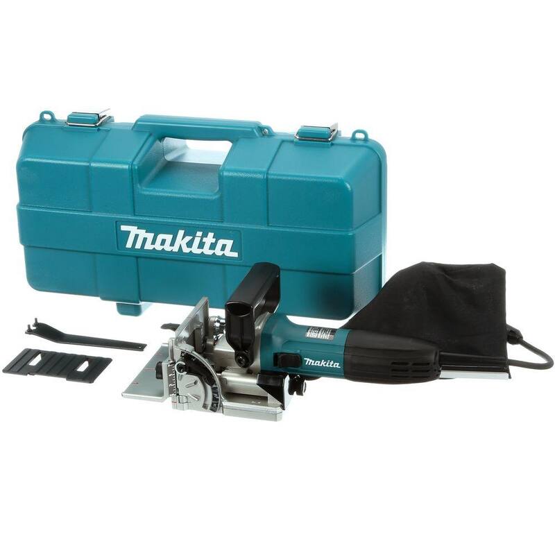 Unión por placa con cable de 6 amperios de Makita con bolsa de polvo y estuche de herramientas - PJ7000