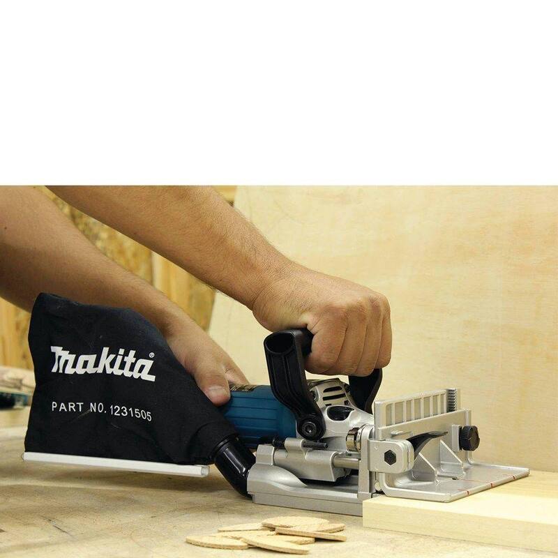 Unión por placa con cable de 6 amperios de Makita con bolsa de polvo y estuche de herramientas - PJ7000