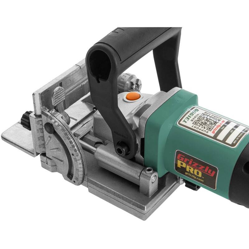 Grizzly Industrial 5 .9 Amp, Unión de galleta con cable - T31999