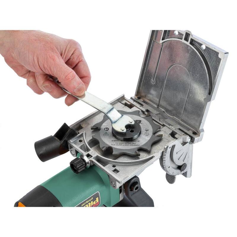 Grizzly Industrial 5 .9 Amp, Unión de galleta con cable - T31999