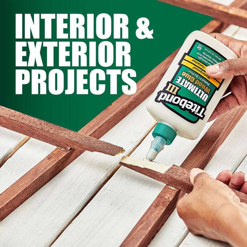 Titebond III 16 oz. Pegamento de madera Ultimate - 1414